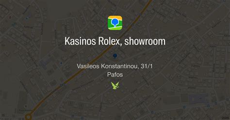 Kasinos Rolex, showroom, Vasileos Konstantinou, 